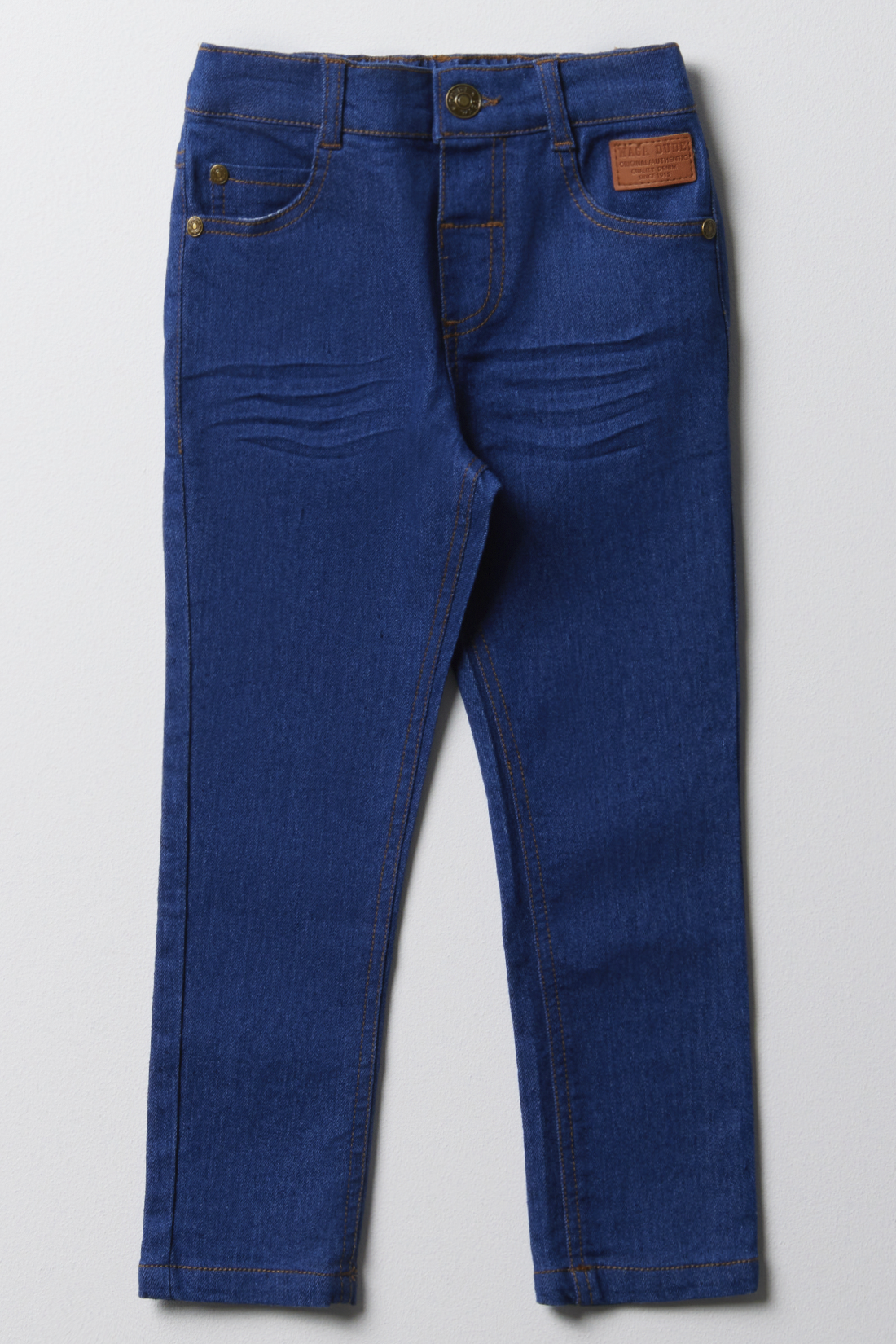 DENIM SKINNY   BT. BLUE-BLUE-7-8 YRS