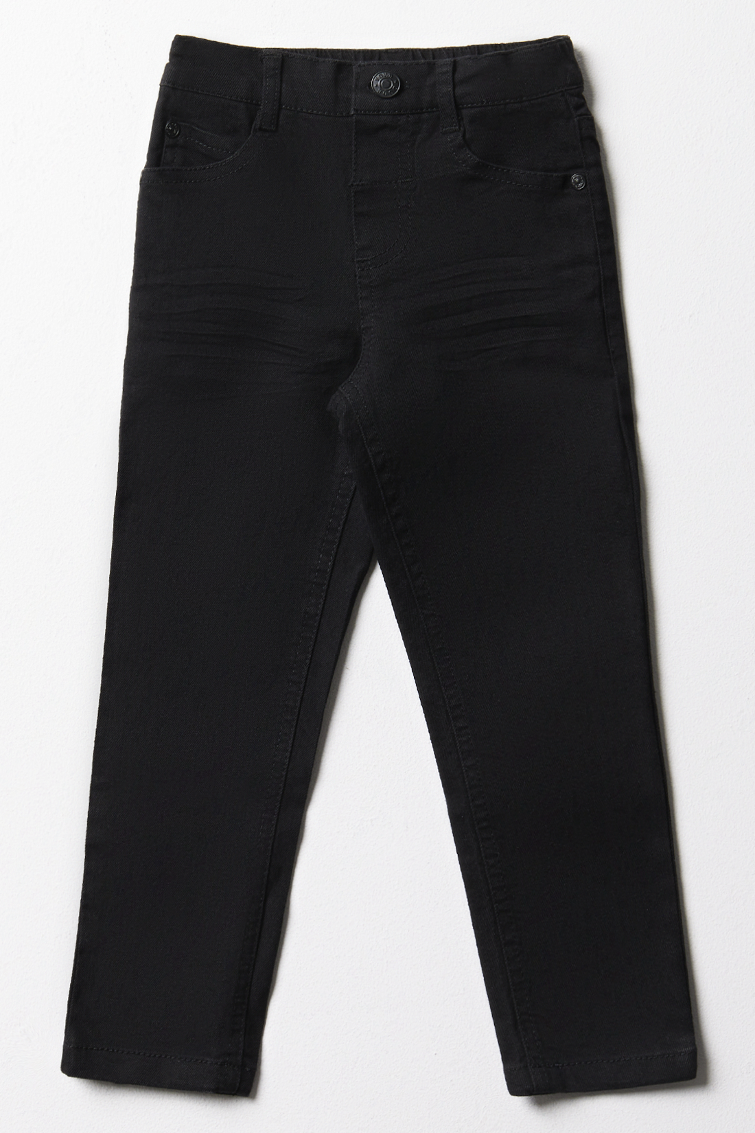 DENIM  SKINNY BLACK-BLACK-7-8 YRS