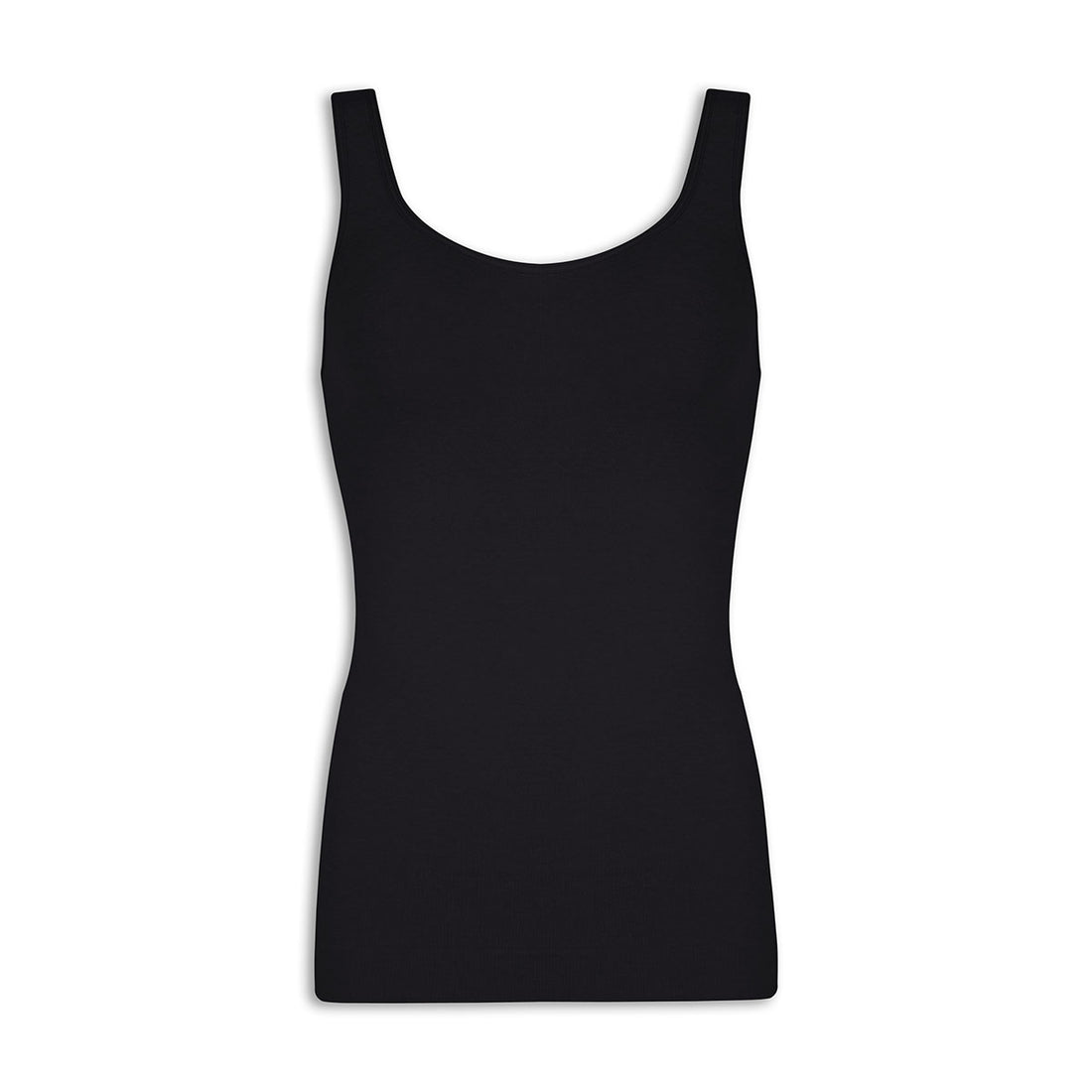 Shapewear cami black-BLACK-L