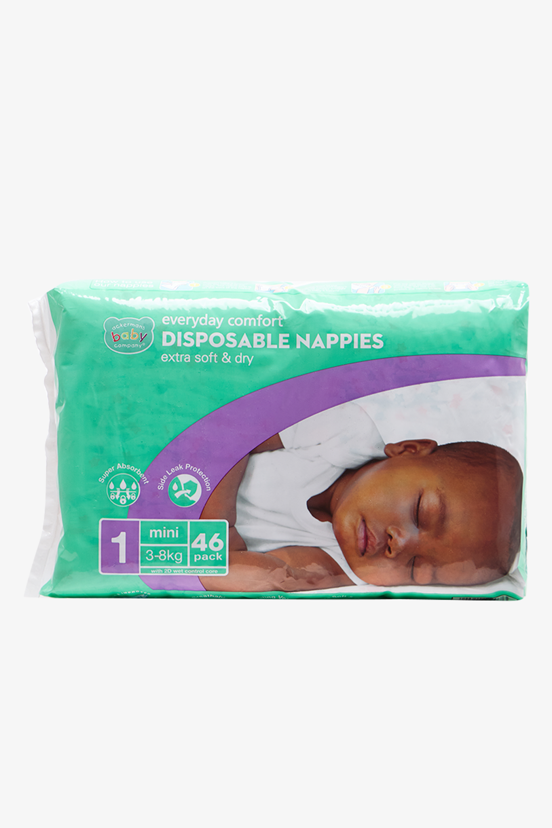 ABC NAPPIES CP MINI 46S-NO COLOUR-MINI