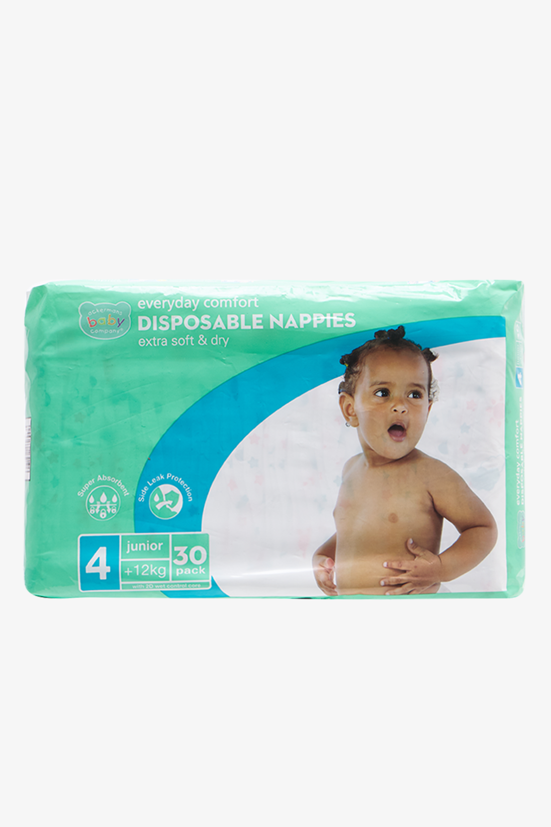 ABC NAPPIES CP JUNIOR 30S-NO COLOUR-JUNIOR