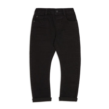 DENIM CARROT BLACK-BLACK-2-3 YRS