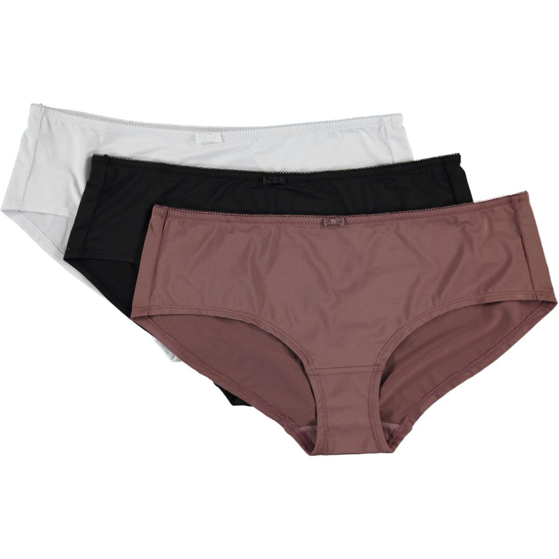 3PK BASIC BOYLEG MOCCA BLACK WHITE-MOCHA-M