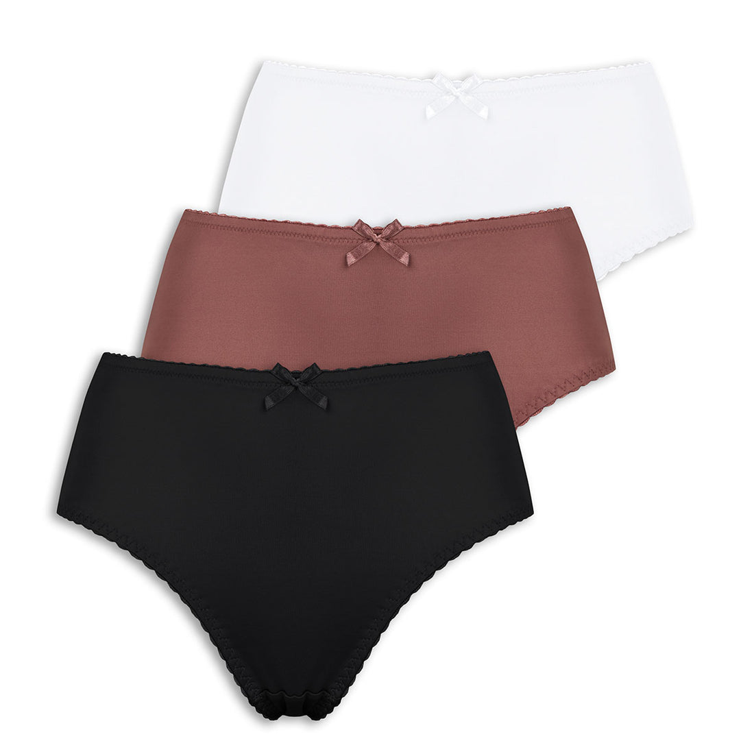 3PK BRIEF BLACK MOCCA WHITE-BLACK-L