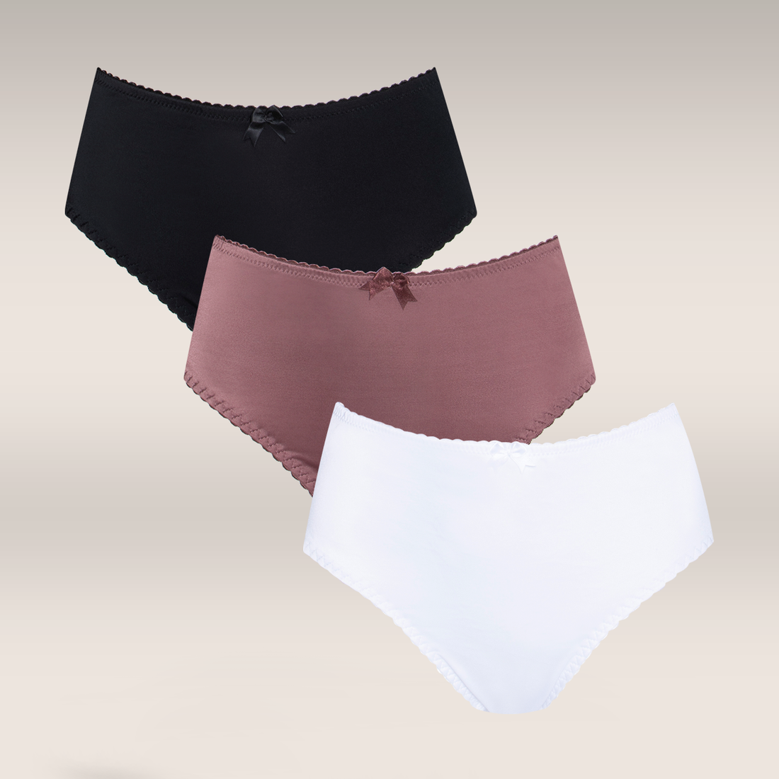 3PK BRIEF BLACK MOCCA WHITE-BLACK-L