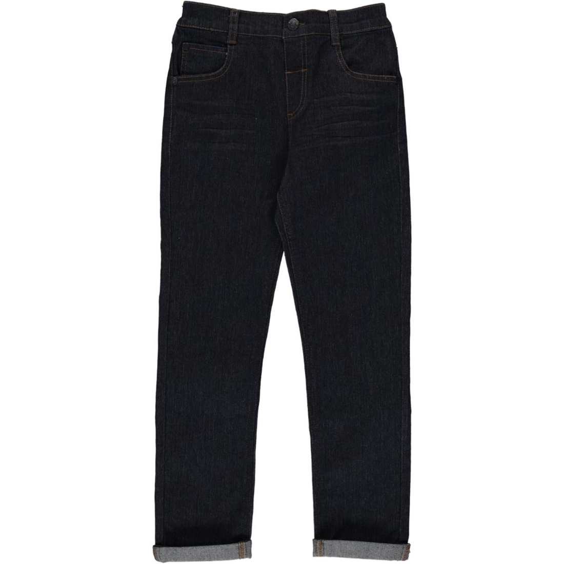 DENIM DK. BLUE SKINNY-DARK BLUE-7-8 YRS