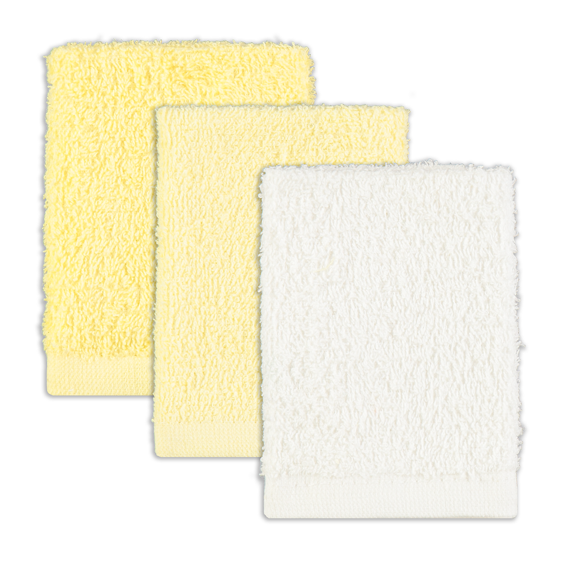 LEMON 3PK PLAIN F CLOTH-CANARY YELLOW-ONE SIZE