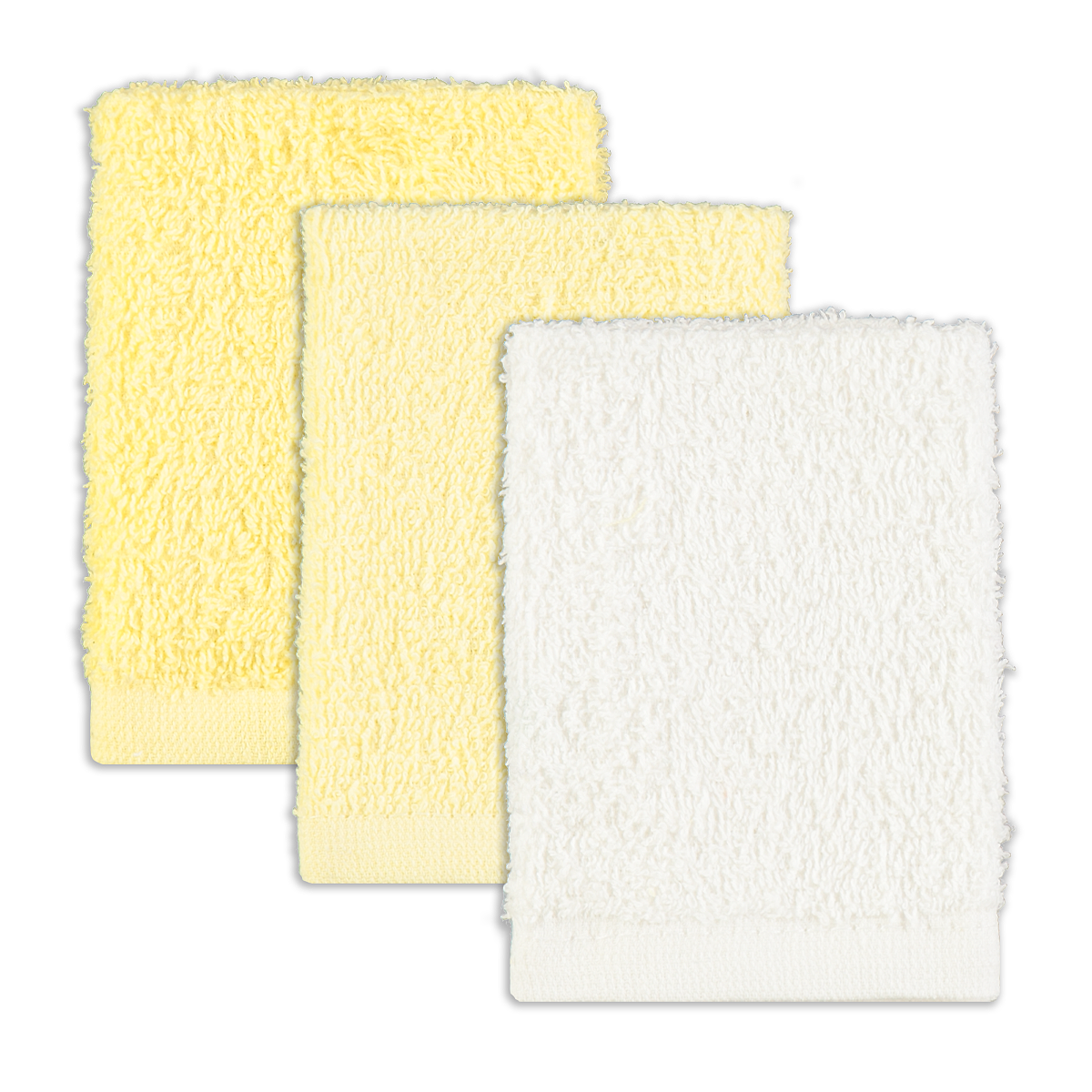 LEMON 3PK PLAIN F CLOTH-CANARY YELLOW-ONE SIZE (1)