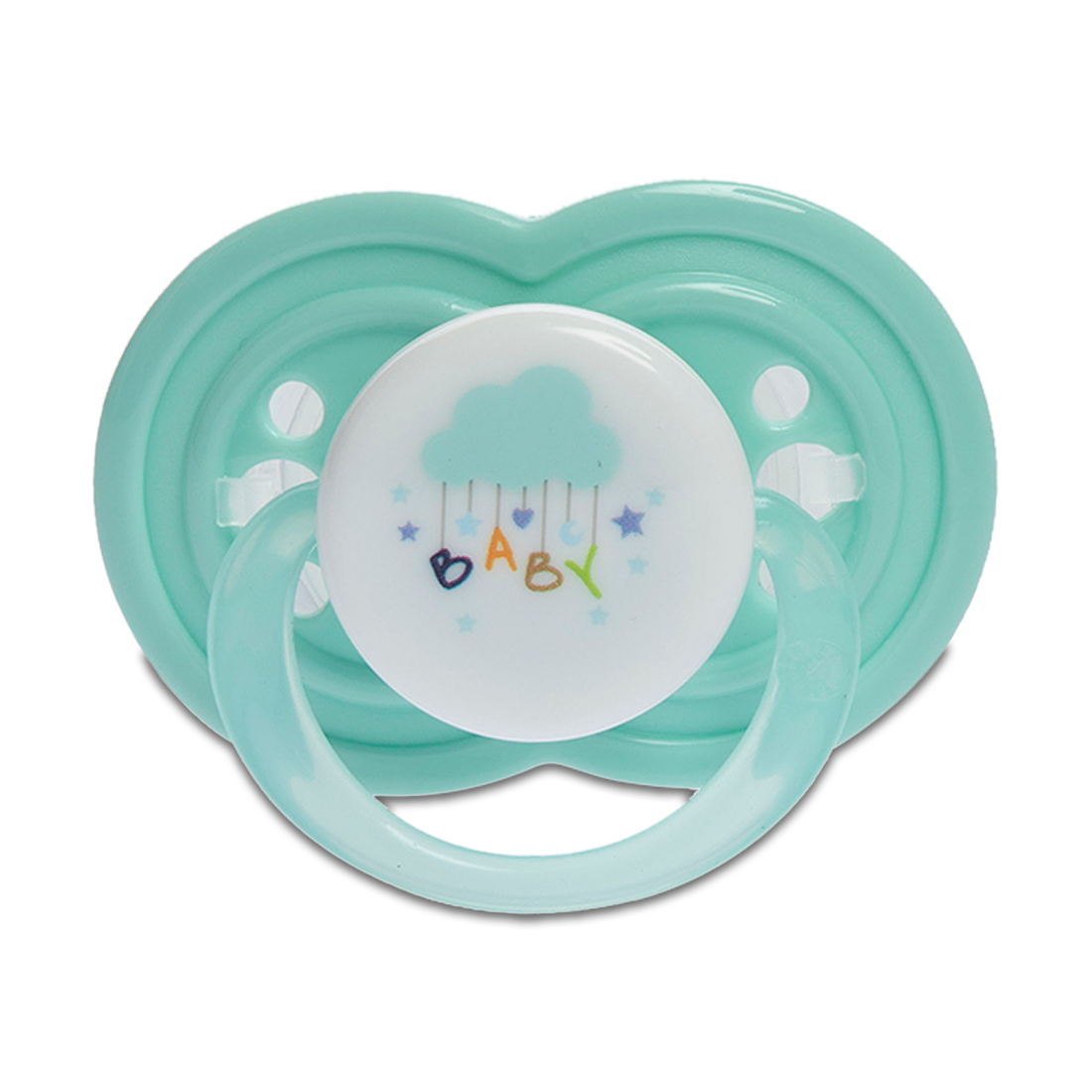 CLOUDS 6-18 MTHS PACIFIER-LIGHT BLUE-ONE SIZE