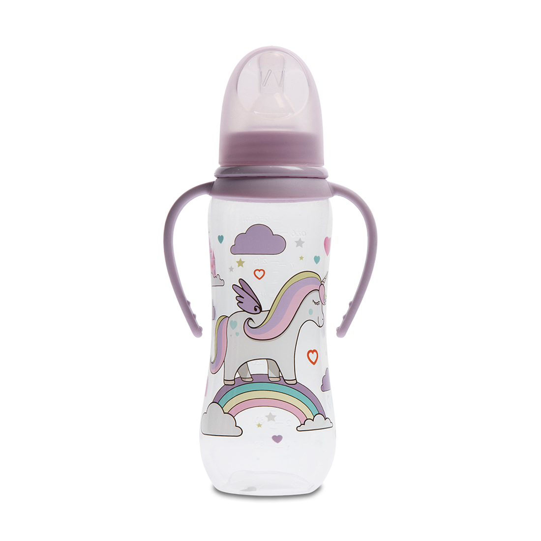 250ML UNICORN ACK BOTTLE WITH HANDLE-LILAC-250 ML