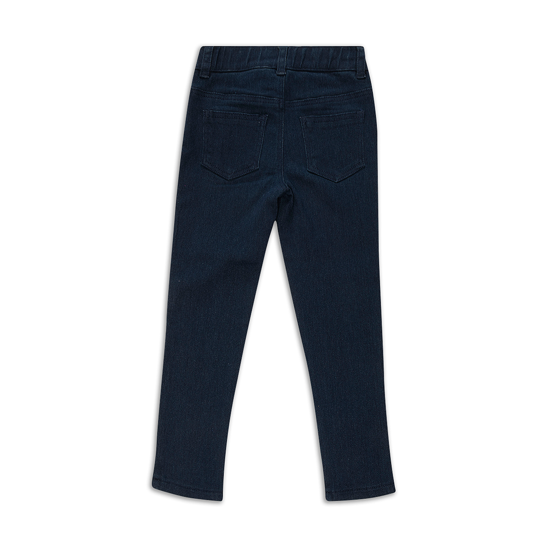 DARK WASH 5 POCKET-MID BLUE-7-8 YRS