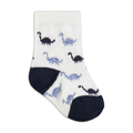 BLUE DINOS 3PK TB SOCKS-MID BLUE-3 - 5 1/2 (2)