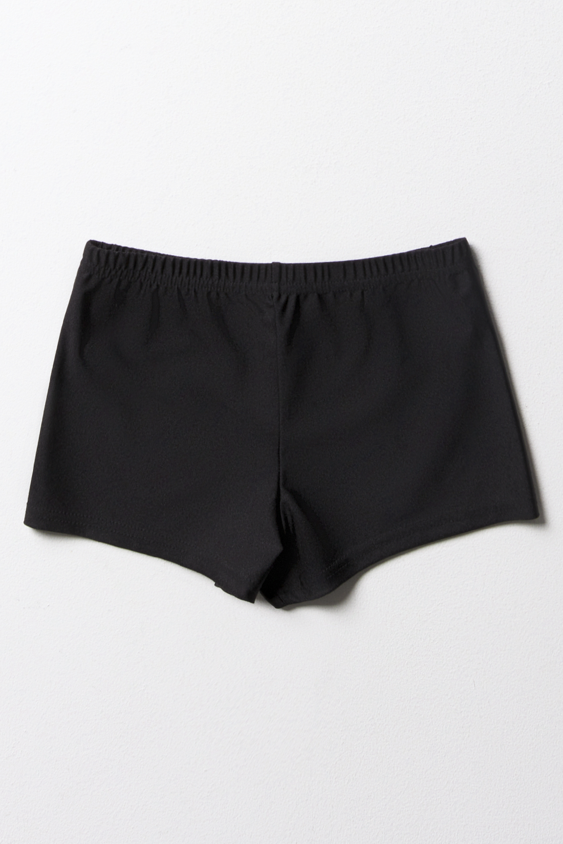 GIRLS NETBALL SHORTS BLACK-BLACK-7-8 YRS