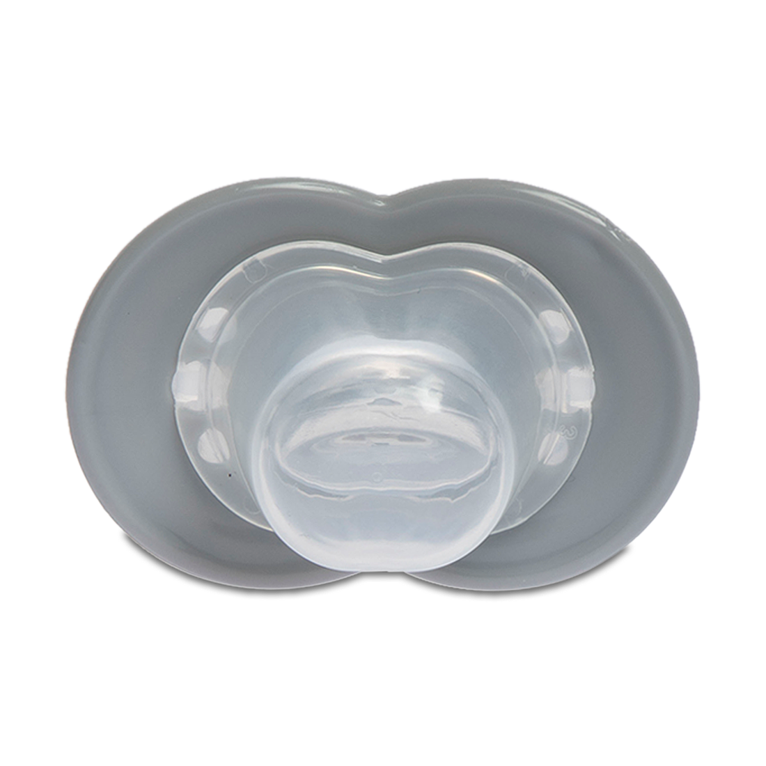 UNISEX HEART DUMMY LT GREY 0-6-LIGHT GREY-ONE SIZE