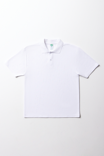 UNISEX GOLFER WHITE PRIMARY-WHITE-13-14 YRS