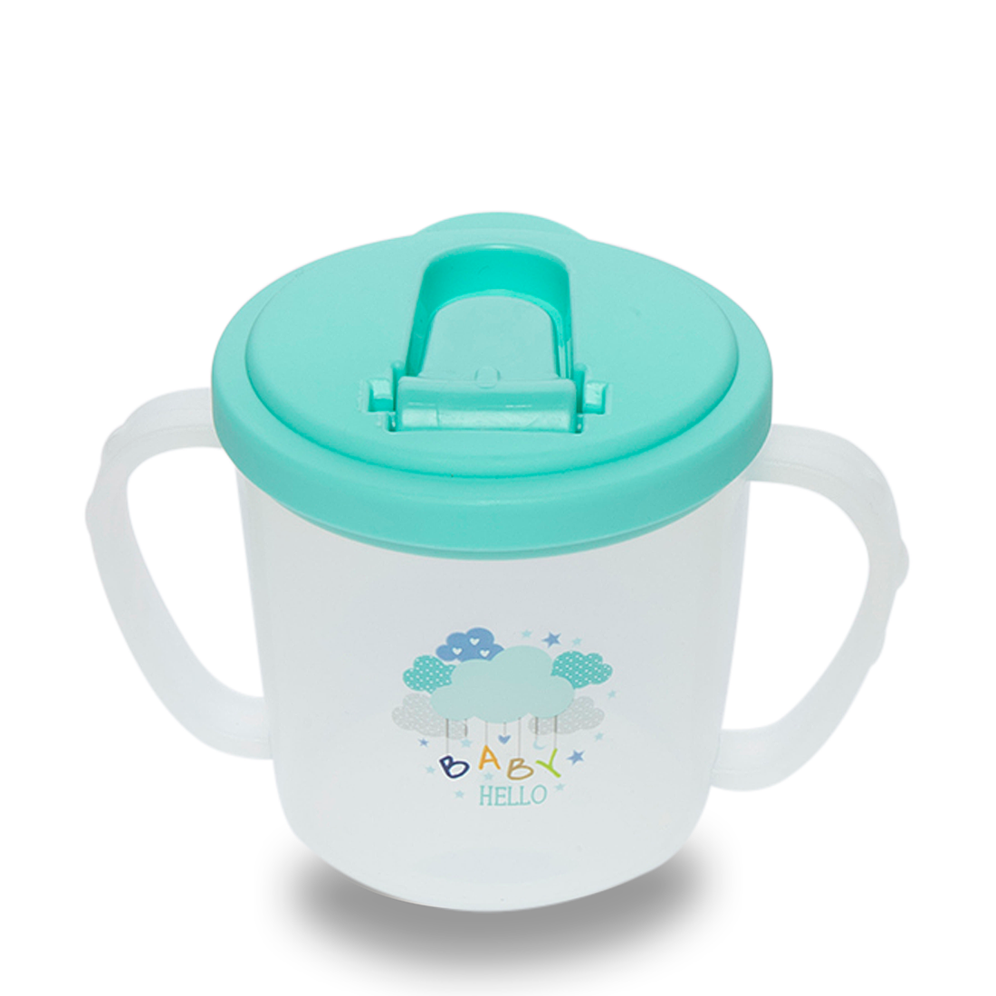 ABC STARTER CUP CLOUDS BLUE-MID BLUE-ONE SIZE