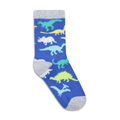 PB 5PK SOCKS PRINT DINO S21-MID BLUE-9-12 (5)