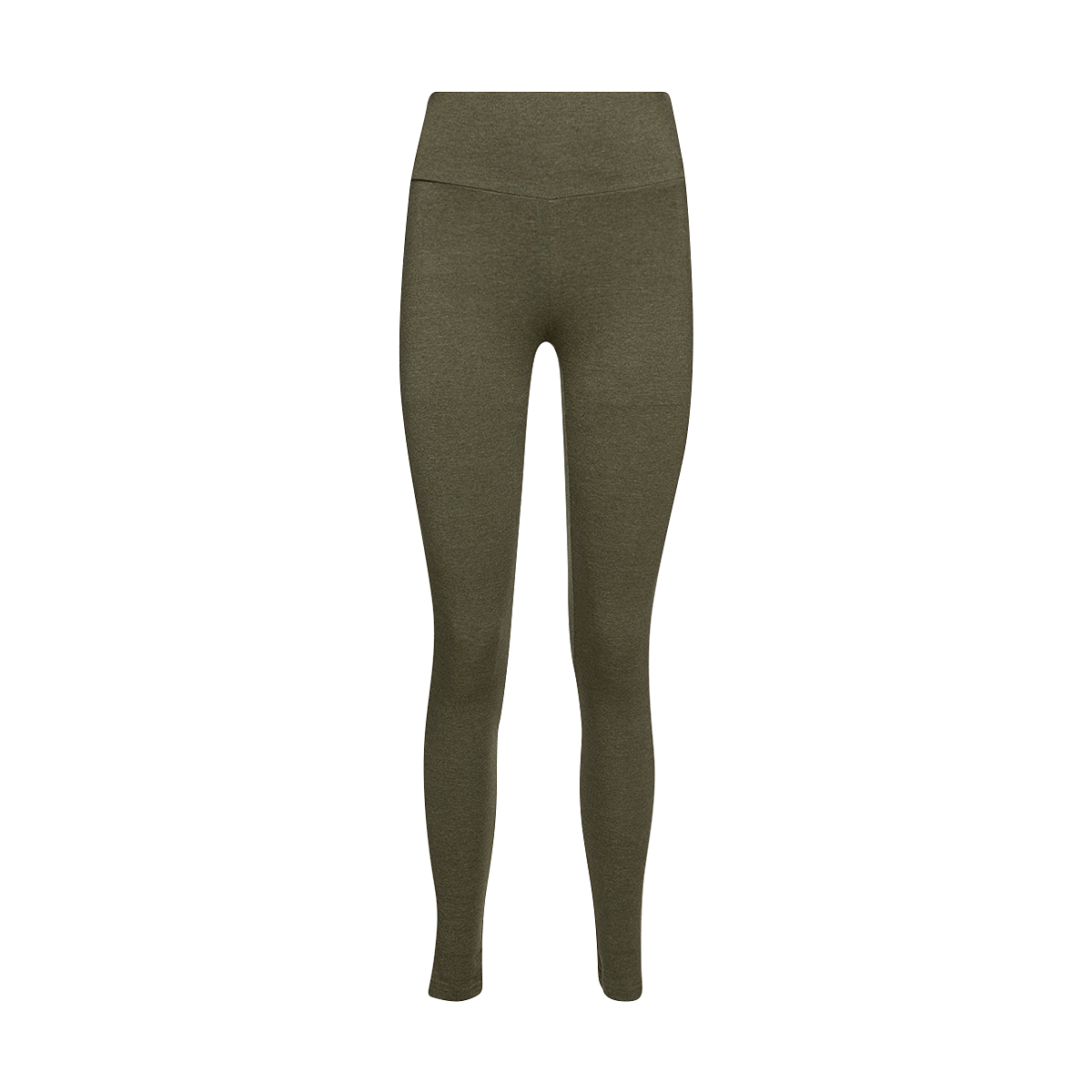 Wide waist legging sage melange-SAGE-M