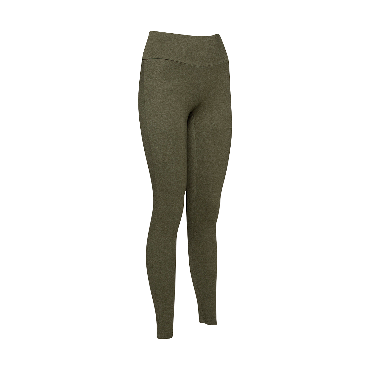 Wide waist legging sage melange-SAGE-M (2)