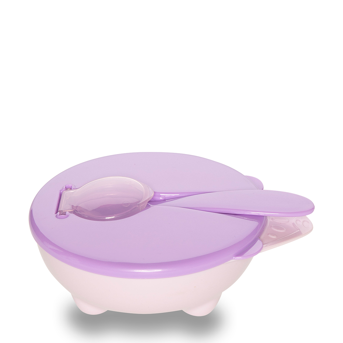 ABC BOWL WITH SPOON LILAC-LILAC-ONE SIZE