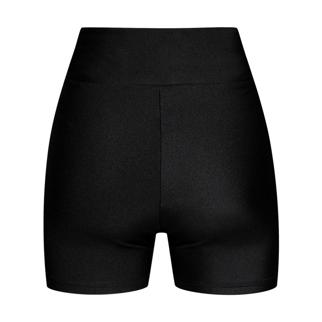 WIDE WAIST NETBALL SHORT BLACK-BLACK-M