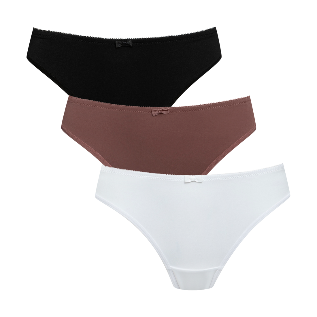 3PK THONG BLACK MOCCA WHITE-BLACK-M