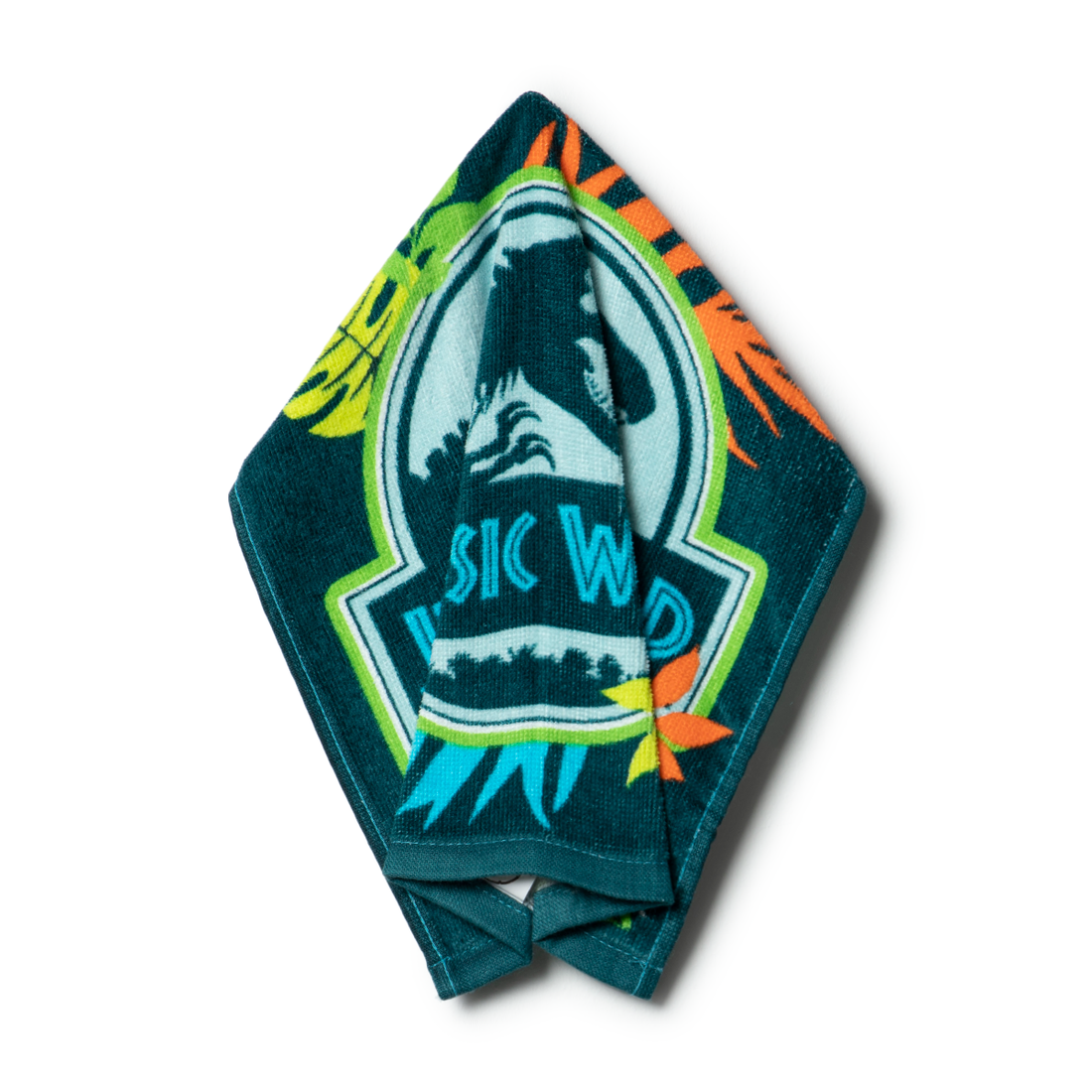 Jurassic world face cloth green-GREEN-ONE SIZE