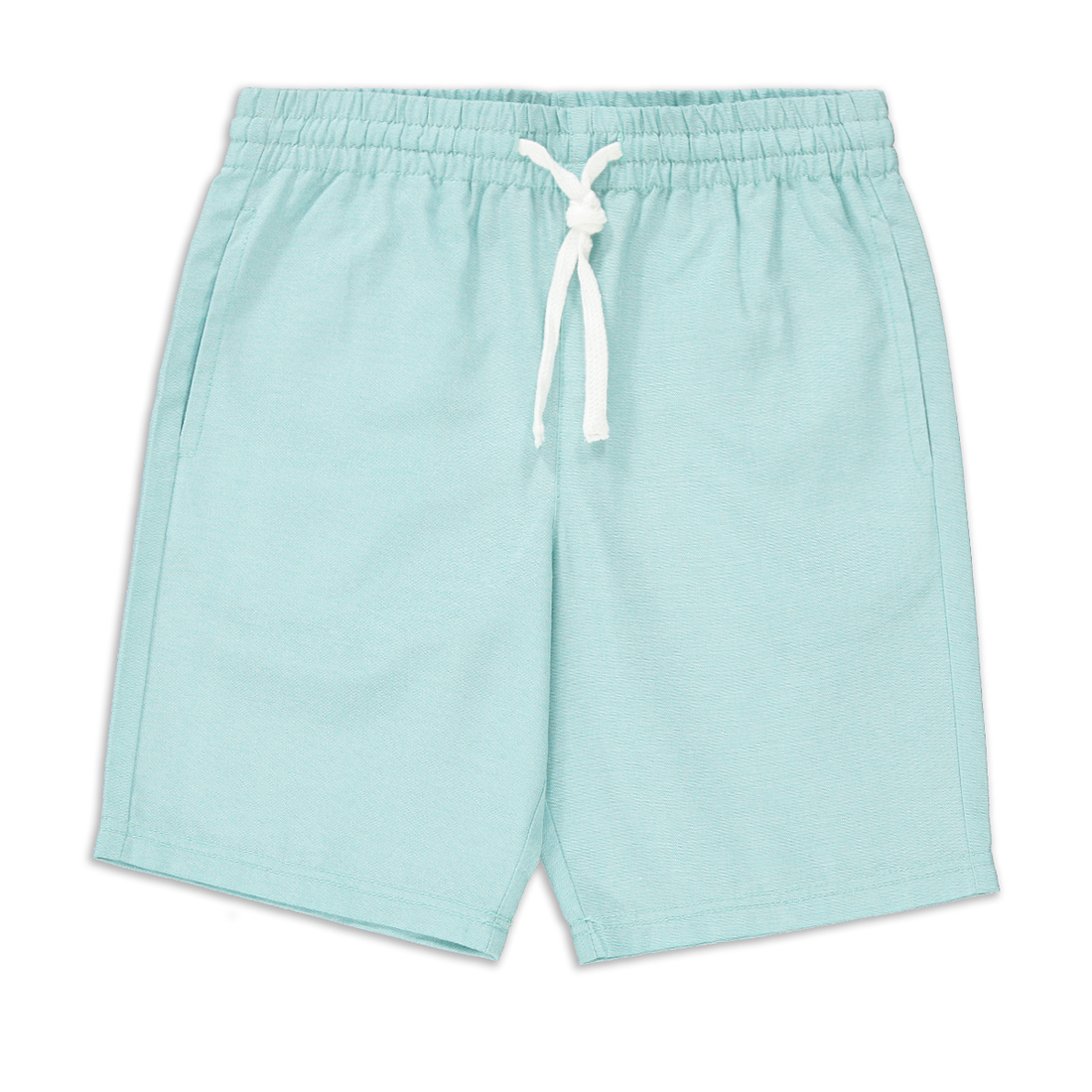 Woven basic short light blue-LIGHT BLUE-12-13 YRS