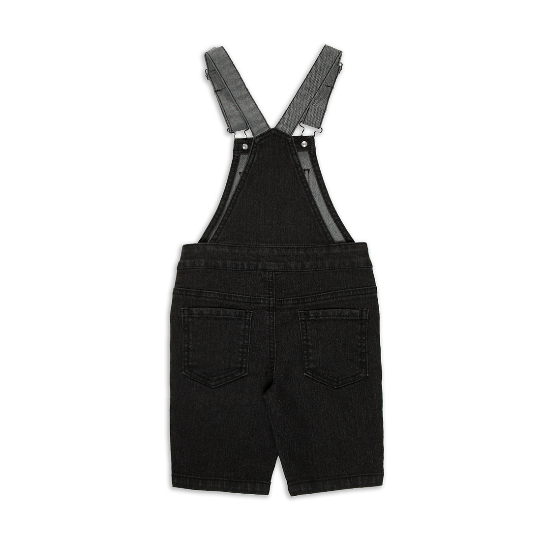 Front pocket dungarees grey-MID GREY-2-3 YRS