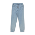 Jogger stretch basic denim trouser bleach-LIGHT BLUE-MEDIUM