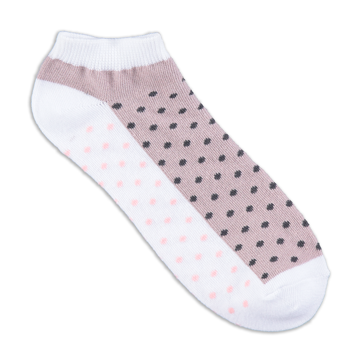 5 Pack lowcut pink spot-LIGHT PINK-FIT ALL (2)