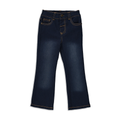 Flare Leg Denim Dark Wash-INDIGO-2-3 YRS