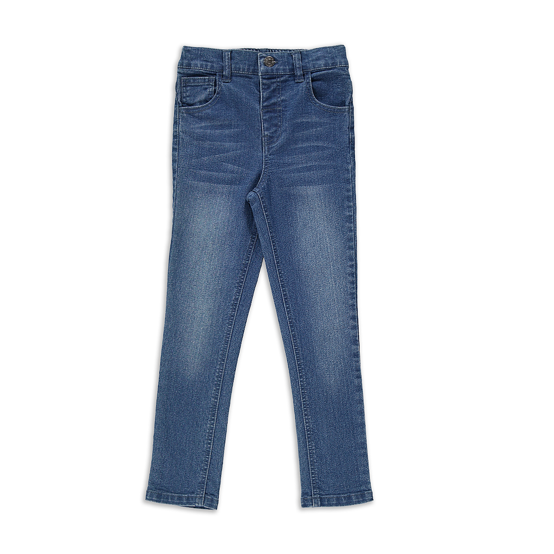 SKINNY DENIM MID WASH-MID BLUE-2-3 YRS