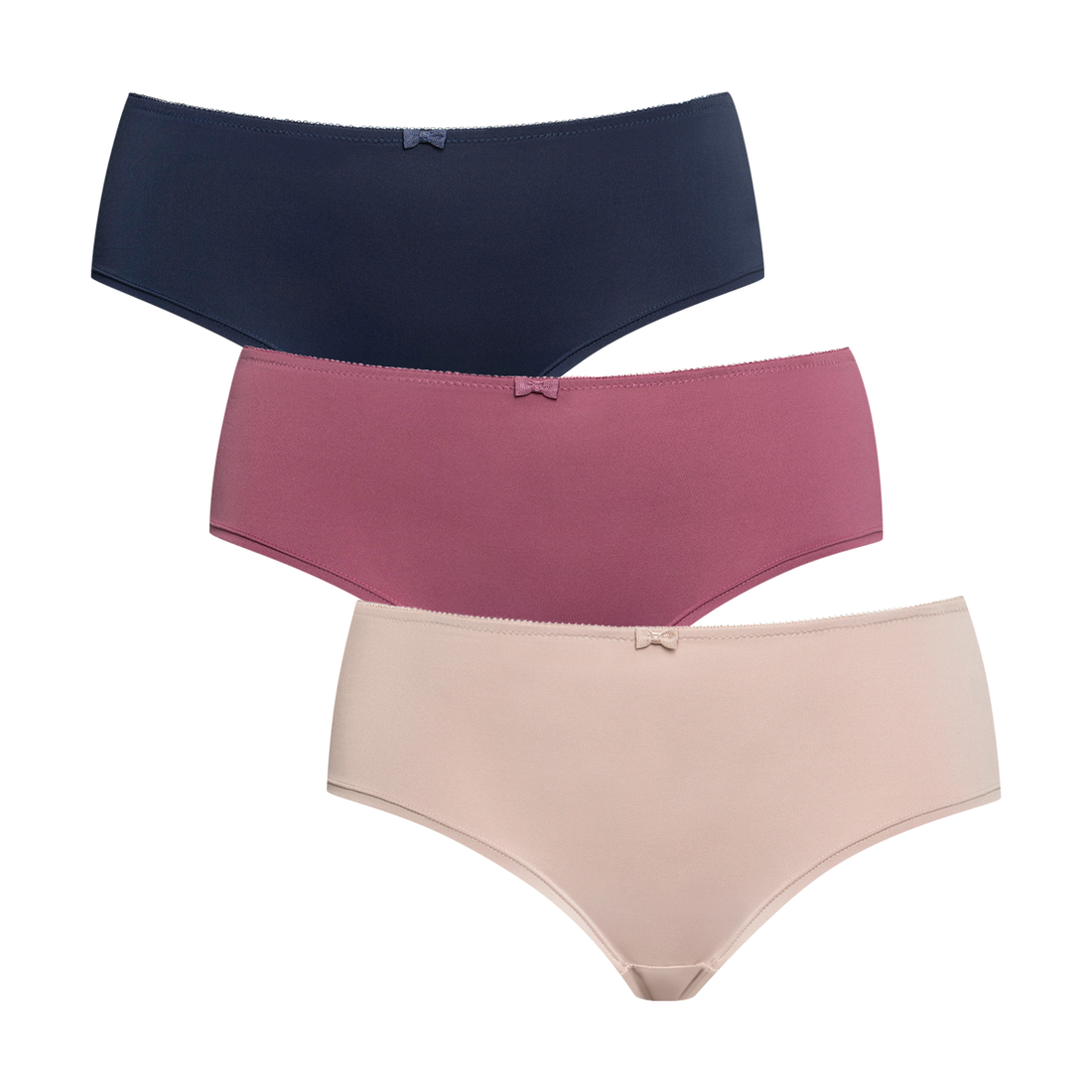 3 pack boyleg new navy purple nude-NAVY-M