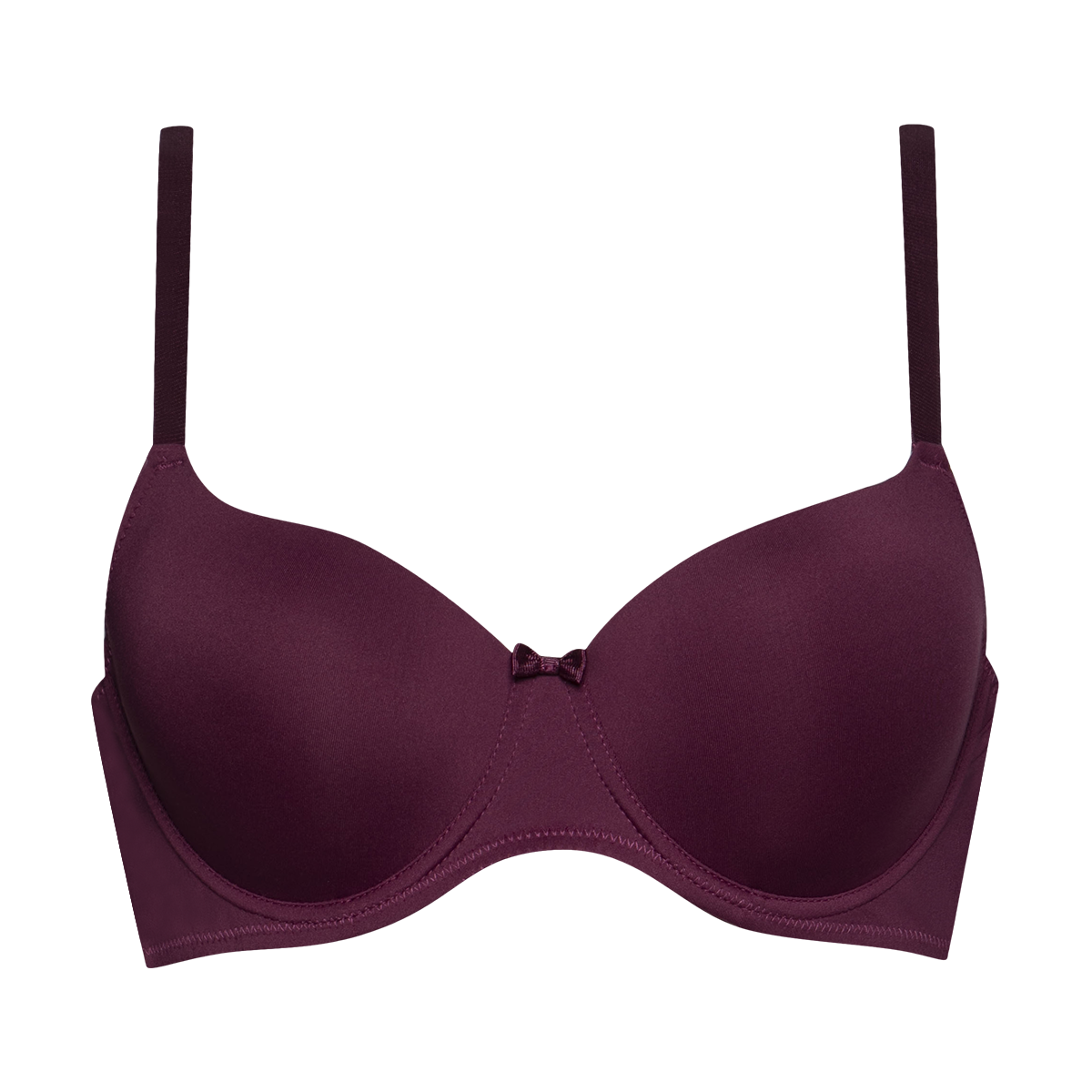 2PACK SML BALCONETTE BRA RHUBARB MOONLIGHT BLUE-BURGUNDY-36 B (1)