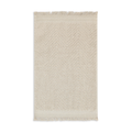 Textured fringed guest towel cappachino-BROWN-GUEST (1)