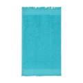 Textured fringed guest towel turquoise-TURQUOISE-GUEST (1)