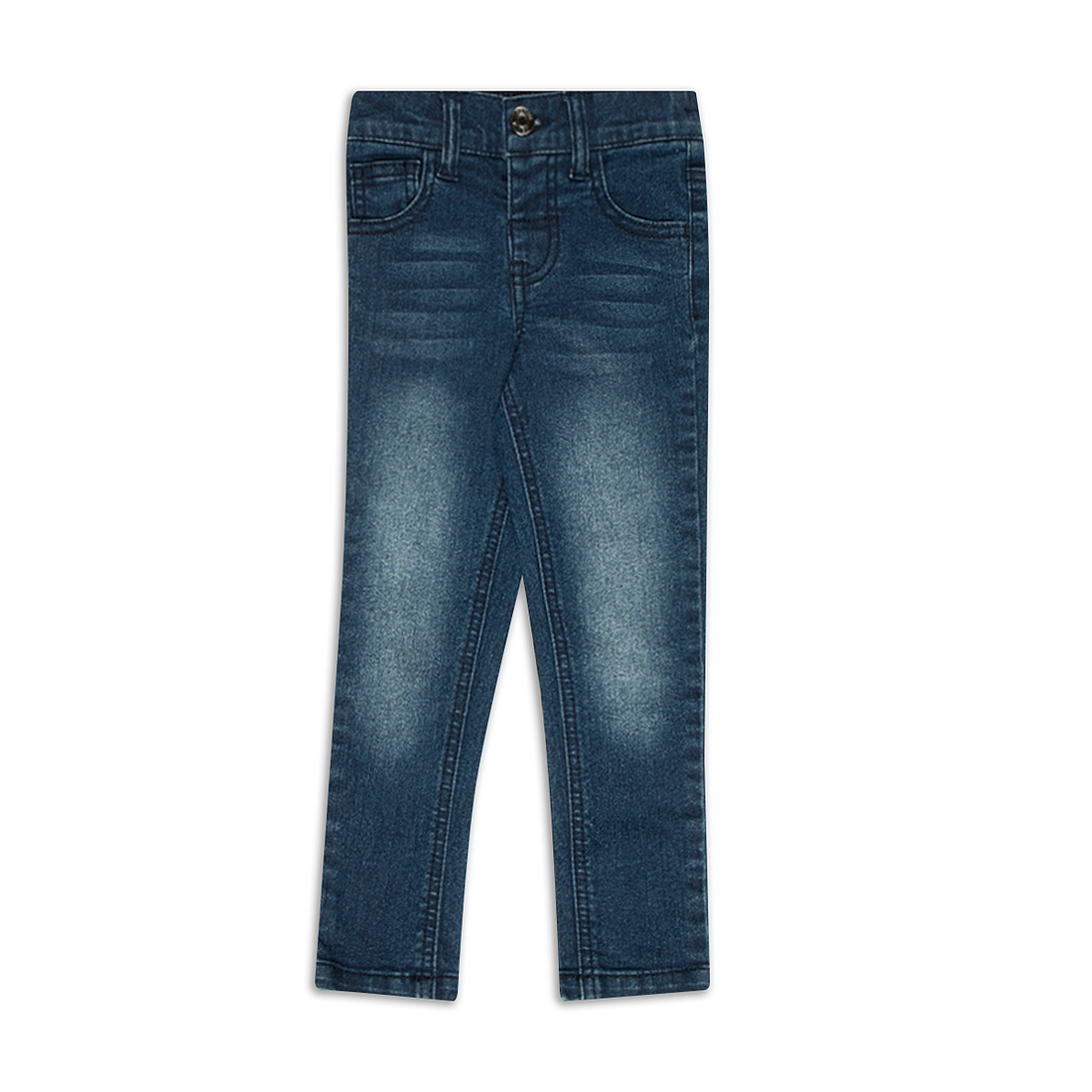 SKINNY DENIM DARK WASH-INDIGO-7-8 YRS