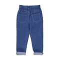 MINI MOM PAPERBAG DENIM MID WASH-MID BLUE-7-8 YRS (1)