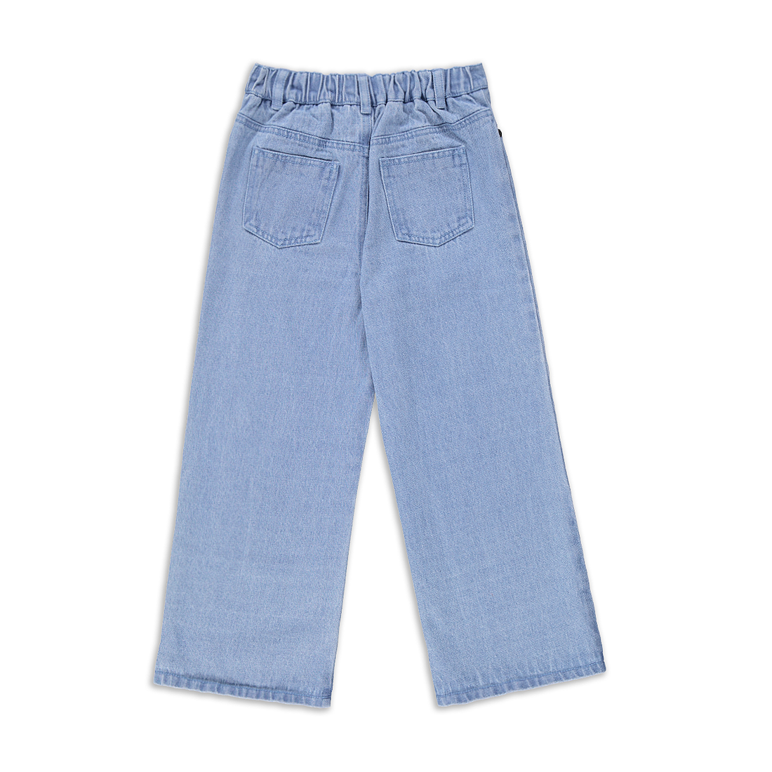 WIDE LEG DENIM LIGHT WASH-LIGHT BLUE-7-8 YRS