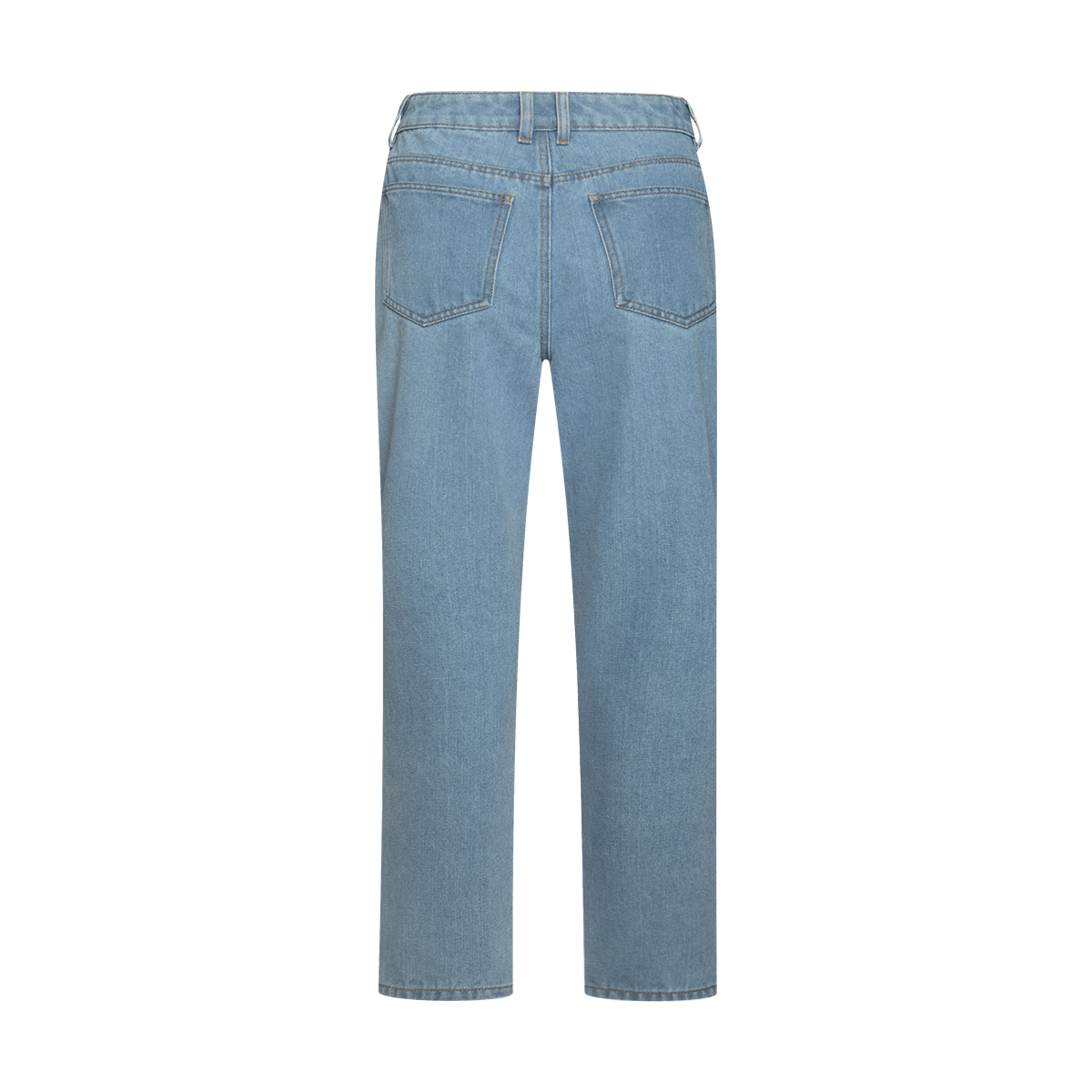 Basic mom jeans light wash-LIGHT BLUE-36 (1)