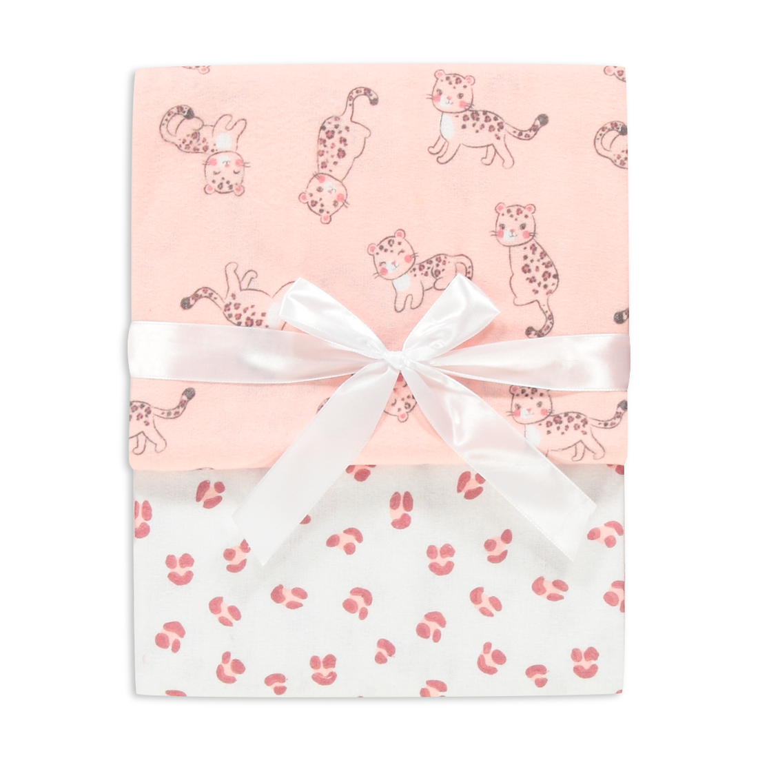 PINK ANIMAL PRINT 2PK RECEIVERS-LIGHT PINK-2PK