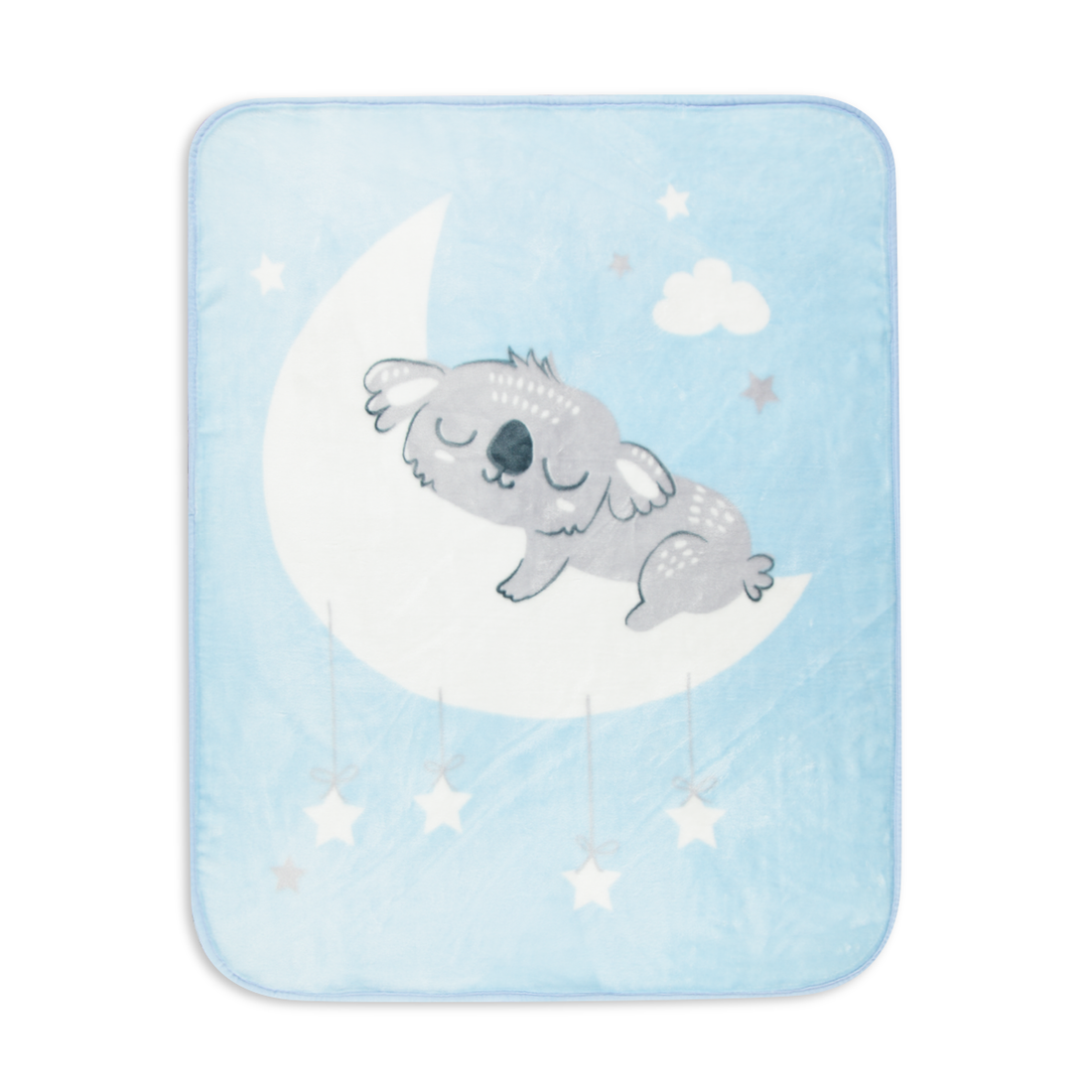 BLUE SLEEPY KOALA MINK-LIGHT BLUE-100X130 CM