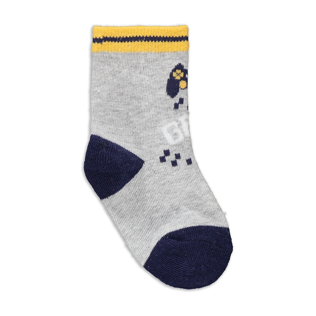 OCHRE GAMING 3PK TB SOCKS-OCHRE-3 - 5 1/2