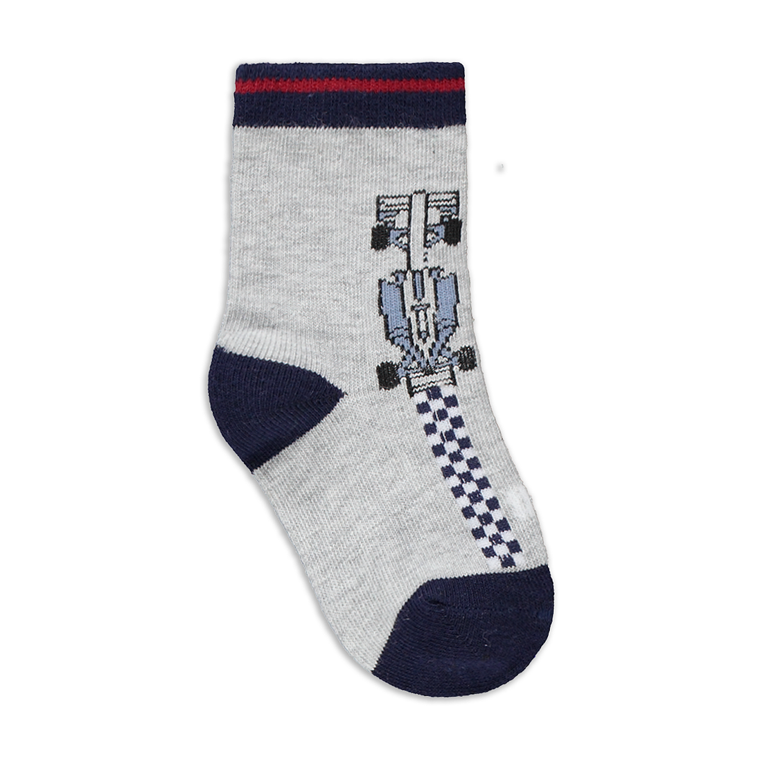 NAUTICAL RACING 3PK TB SOCKS-MULTI-3 - 5 1/2