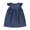 Denim Button Through Dress Dark Wash-INDIGO-2-3 YRS (1)