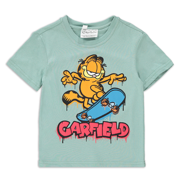 Garfield t-shirt light blue-LIGHT BLUE-2-3 YRS