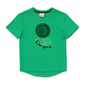 Hulk flock applique t-shirt green-GREEN-2-3 YRS