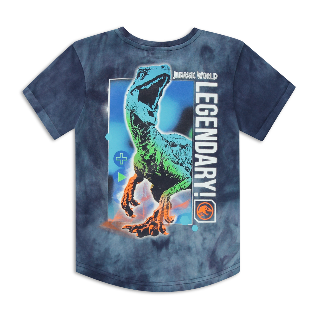 JURASSIC SPECTRA PRINT T-SHIRT NAVY-NAVY-2-3 YRS