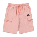 LINEN CARGO SHORTS BURNT ORANGE-BURNT ORANGE-2-3 YRS